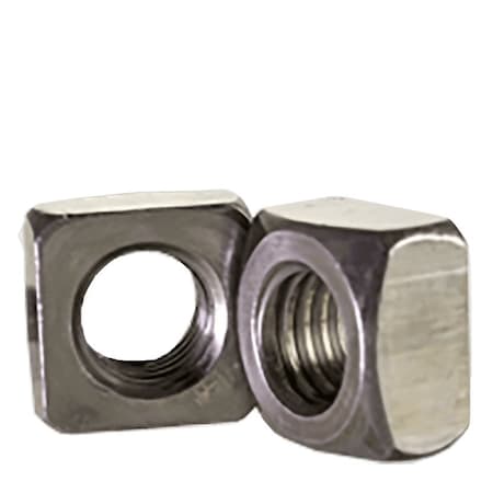 1/4-20 Square Nuts Grade 2 Steel/Plain , 5000PK